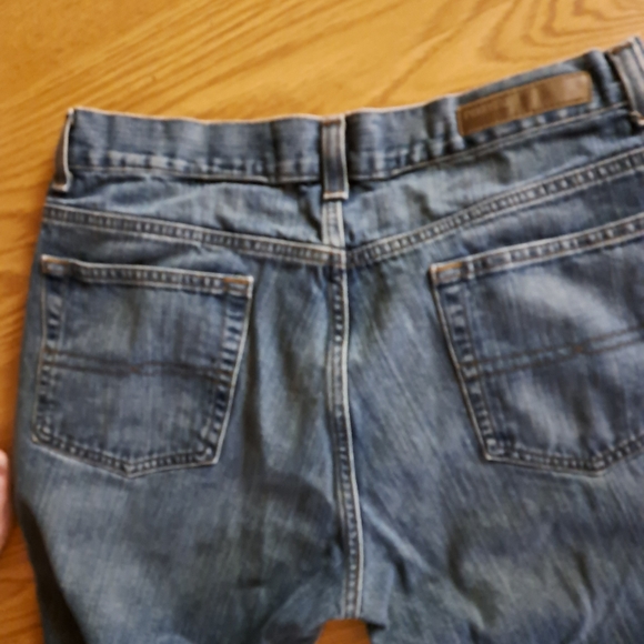 Perry Ellis Jeans, Men's Size 36x30, Blue Denim Pants, Boot Cut 100% Cotton - Picture 3 of 7